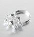 Marks and Spencers Sterling Silver Cluster Bead Ring
