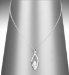Marks and Spencers Sterling Silver Open Oval Pendant Necklace