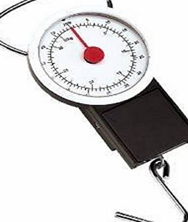 Marksman Luggage Scales With 1m Tape Measure, Weighs 75lbs, 32kg