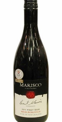 Marlborough Pinot Noir NEW WORLD : 2011 Pinot Noir Marlborough, Marisco Vineyards, New Zealand, 750ml