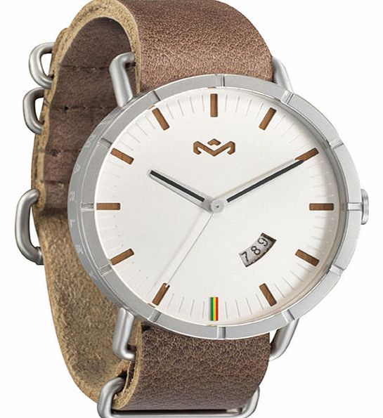 Marley Mens Marley Hitch Leather Watch - Saddle