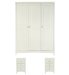 Marlow Triple Wardrobe & 2 Bedside Chests