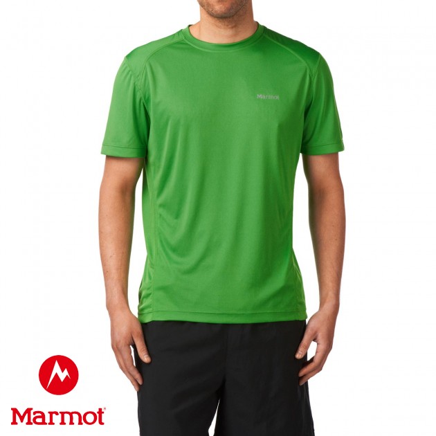 Marmot Mens Marmot Windridge T-Shirt - Bright Grass