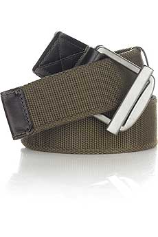Marni Canvas and leather belt
