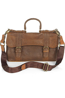 Marni Washed leather concertina bag