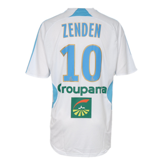 Marseille Adidas 07-08 Marseille home (Zenden 10)