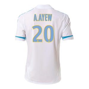 Marseille Adidas 2011-12 Marseille Home Shirt (A.Ayew 20)