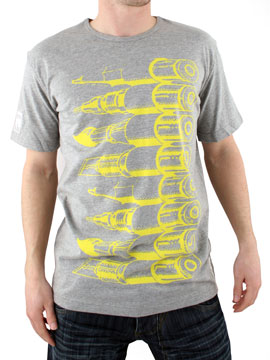 Marshall Artist Grey Marl Artists Palette T-Shirt