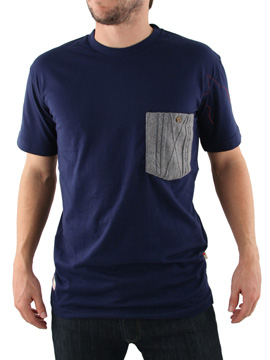 Marshall Artist Navy Pocket T-Shirt