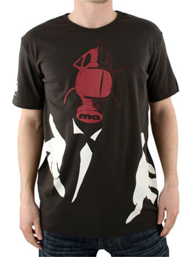Marshall Artist Washed Black Gas Mask T-Shirt
