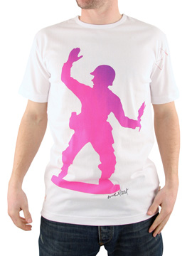 Marshall Artist White/Pink Soldier T-Shirt