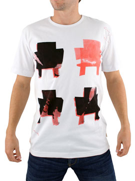 Marshall Artist White/Red Logo T-Shirt