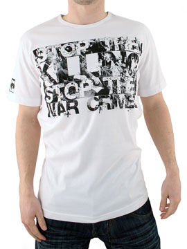 Marshall Artist White War Crimes T-Shirt