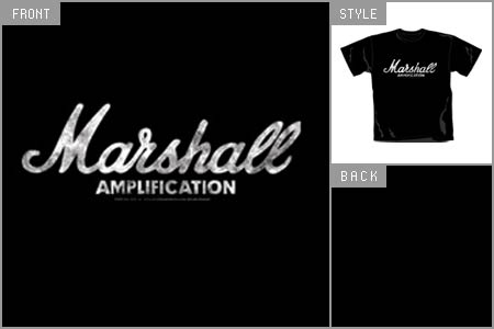 Marshall (Distressed Logo) T-shirt brv_95172004_P