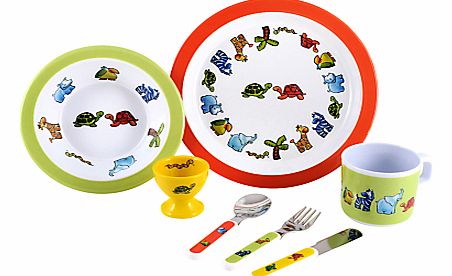 Martin Gulliver Jungle Friends Melamine Dinner Set