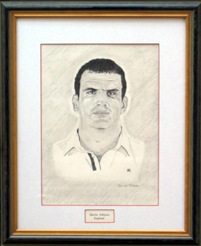 Martin Johnson original artist drawing