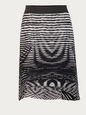 MARTIN MARGIELA SKIRTS BLACK WHITE 44 IT