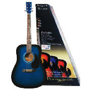 Smith Acoustic Guitar Pack - Blue