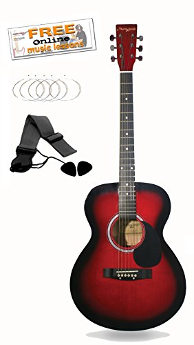 W-100 Acoustic Guitar Kit - Red