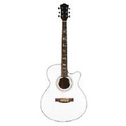 Martin Smith W401E Electro Acoustic Guitar White