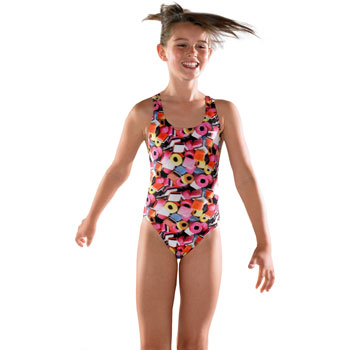 Maru Girls Bertie Pacer Rave Back Swimsuit