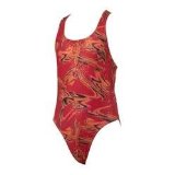 Maru Girls Freaky Rave Back - Red Sparkle