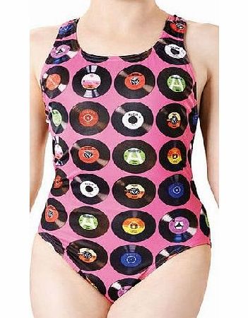 Maru Girls Vinyl Pacer Rave Back Swimsuit SS15