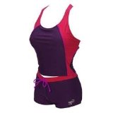 Maru Lucy Tankini - Berry and Raspberry