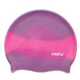 Maru Multi Silicone Swim Hat - Lilac and Pink