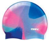 Maru Multi Silicone Swim Hat - Pink and Blue