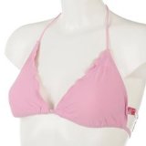 Maru OP Triangle Bikini Bra Ladies Ice Cream/Hot Pinnk 14
