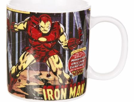 Marvel Comics Close Ups Iron Man Mug