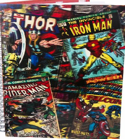 Comics Covers Lenticular A4 Notebook