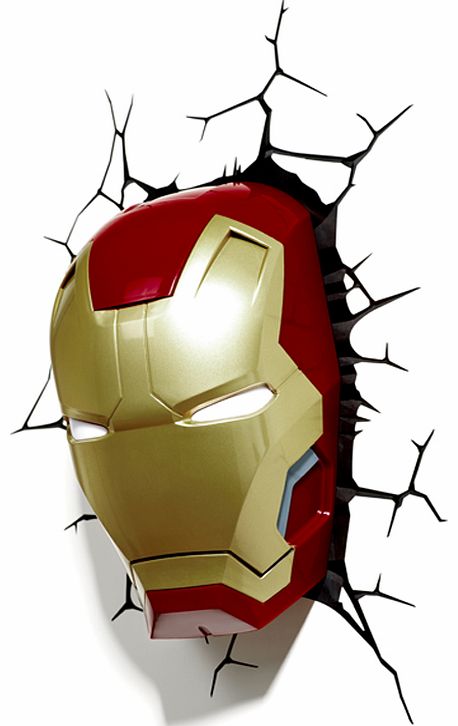 Marvel Comics Marvel Ironman 3D LED Wall Light