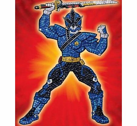 Marvel Comics power rangers pin it blue