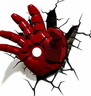 Marvel Deco Marvel Iron Man Hand 3D Nightlight