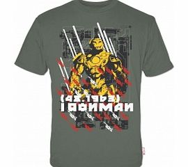 Extreme Iron Man Grey T-Shirt X Large