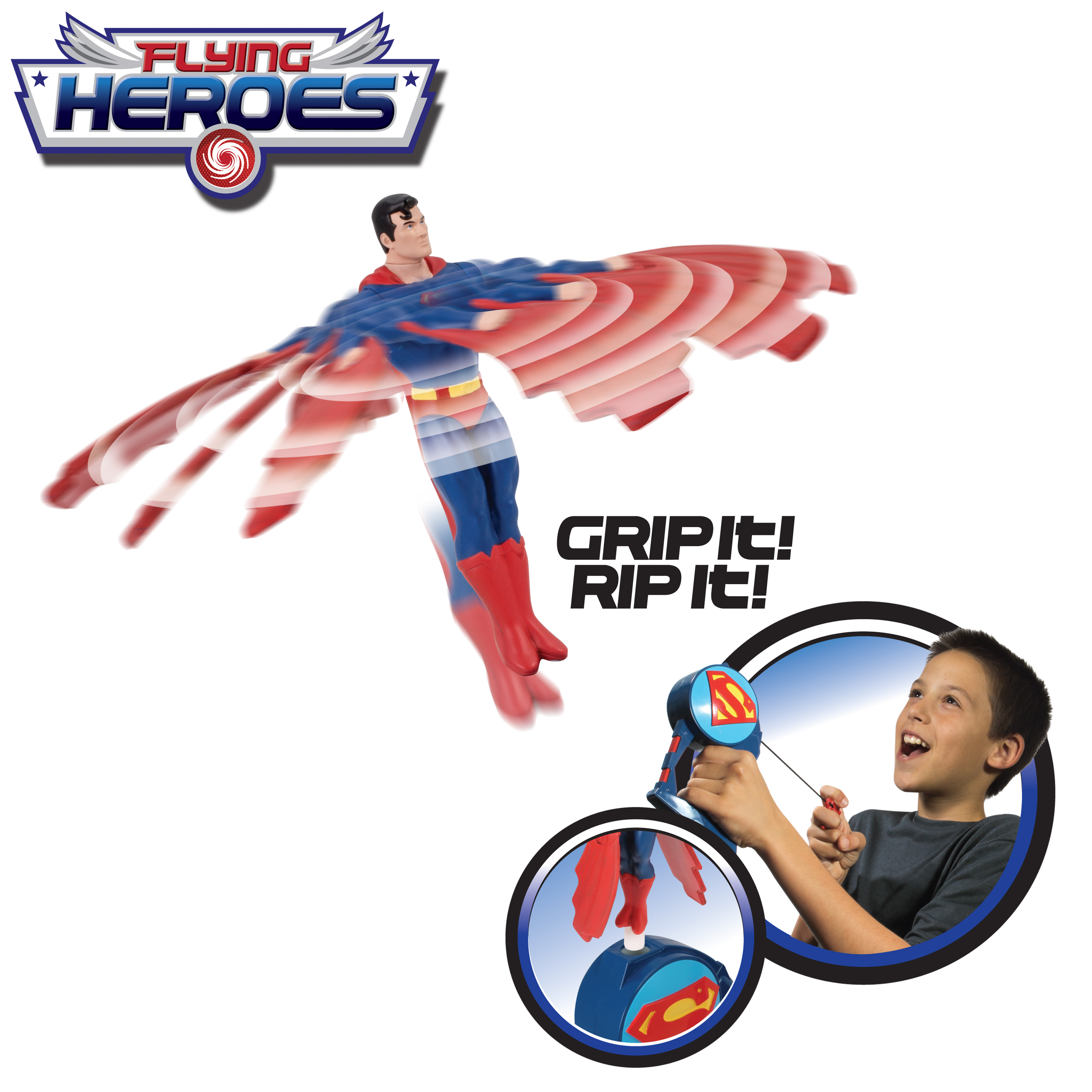 Flying Heroes - Superman