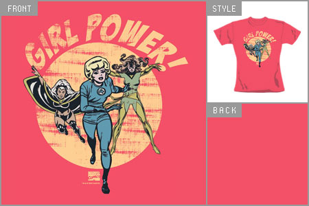(Girl Power) T-shirt cid_3123SKC
