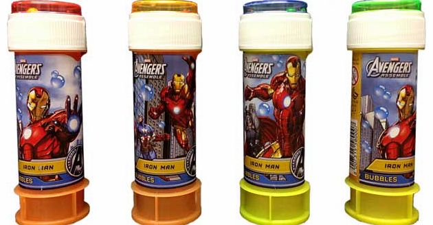 Marvel Iron Man Bubble Tubs - Pack of 16