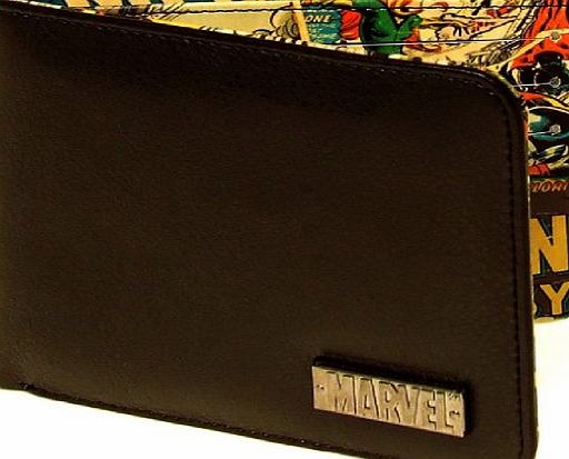 Marvel Retro Interior Print Mens Wallet Vintage Multi One Size
