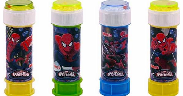Marvel Spider-Man Boys Bubble Tubs - Pack of 16