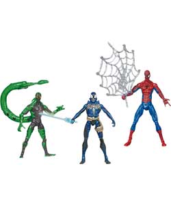 Marvel Spider-Man Hero and Villain Action Figure Set