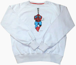 SPIDERMAN print sweatshirt