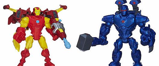 Marvel Super Hero Mashers Figures - Iron Man Vs.