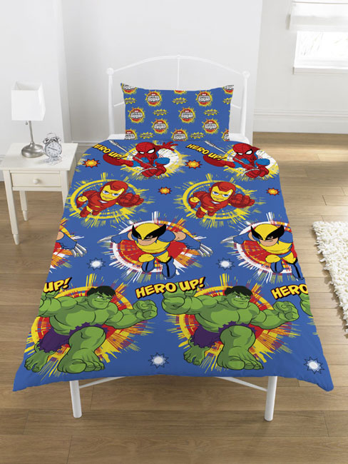 Super Hero Squad Design Duvet Cover and