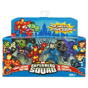 Super Heroes Theme 4pk Alien Invasion