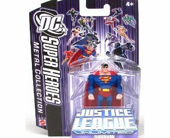 Marvel Superman DC Super Heroes G7713 Superman Justice League Unlimited 7cm Metal Collection Figure