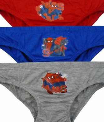 Marvel The Amazing Spiderman 3 Pack Boys Briefs/Pants - Spiderman 3 Pack Boys Briefs/Pants - 7 - 8 Years