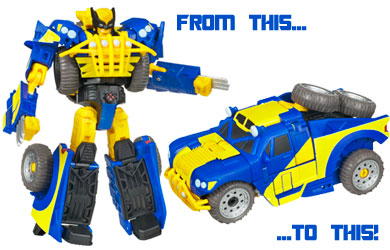 marvel Transformers Crossovers - Wolverine